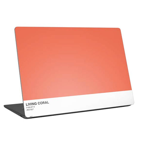 Living Coral Universal Laptop 16in (13 x 9.4in) Skin