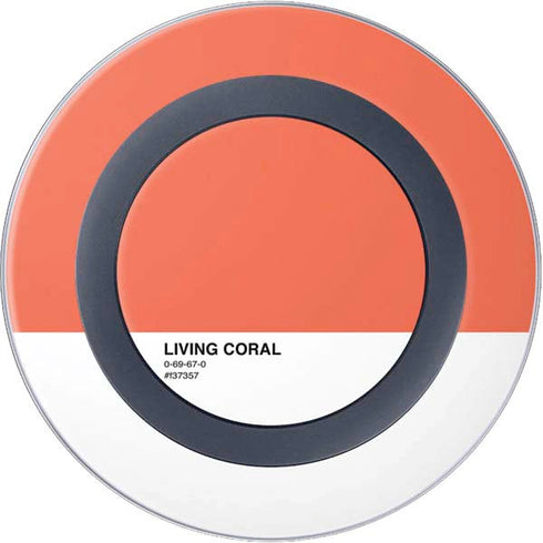 Living Coral Wireless Charger Skin