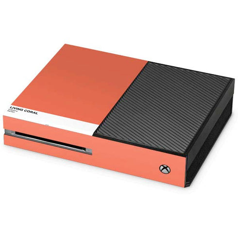 Living Coral Xbox One Console Skin