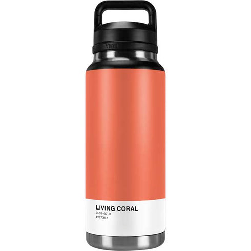 Living Coral YETI Rambler 36oz Bottle Skin
