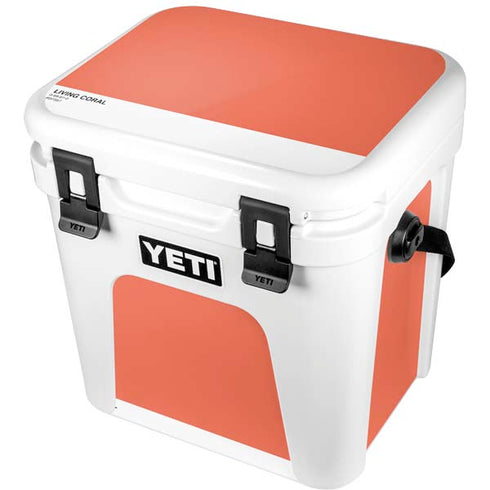 Living Coral YETI Roadie 24 Hard Cooler Skin