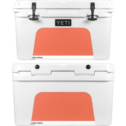 Living Coral YETI Tundra 45 Hard Cooler Skin