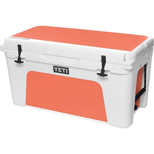 Living Coral YETI Tundra 75 Hard Cooler Skin