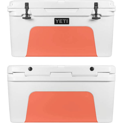 Living Coral YETI Tundra 75 Hard Cooler Skin