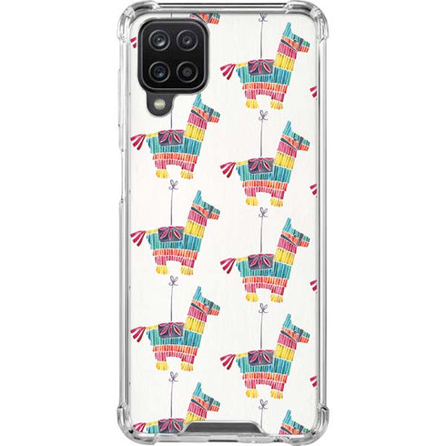 Cat Coq Llama Pinata Galaxy A12 Clear Case
