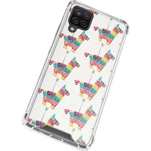 Cat Coq Llama Pinata Galaxy A12 Clear Case