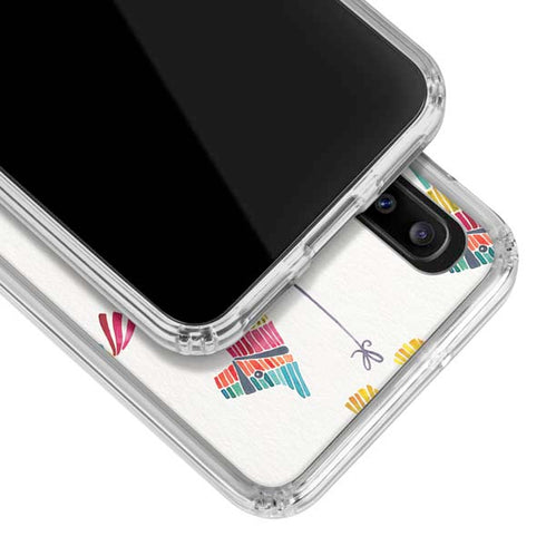 Cat Coq Llama Pinata Galaxy A20 Clear Case