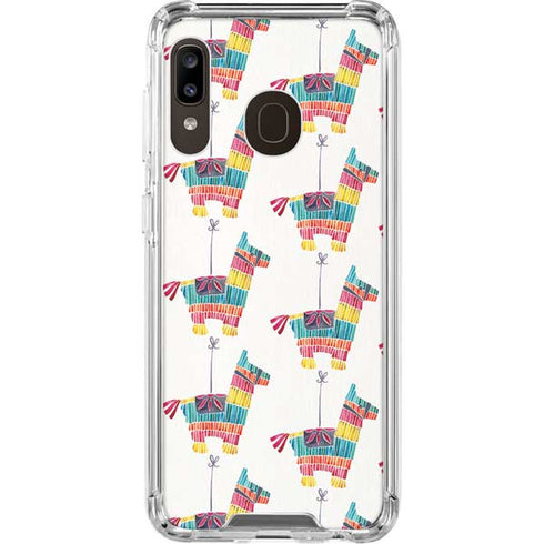 Cat Coq Llama Pinata Galaxy A30 Clear Case