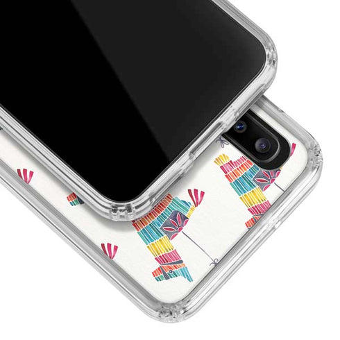 Cat Coq Llama Pinata Galaxy A30 Clear Case