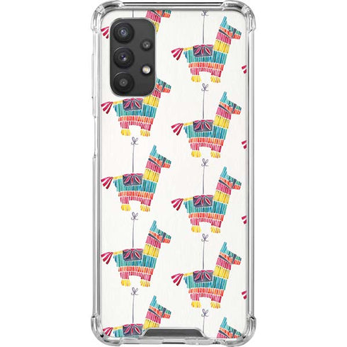 Cat Coq Llama Pinata Galaxy A32 5G Clear Case