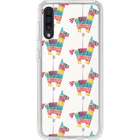Cat Coq Llama Pinata Galaxy A50 Clear Case