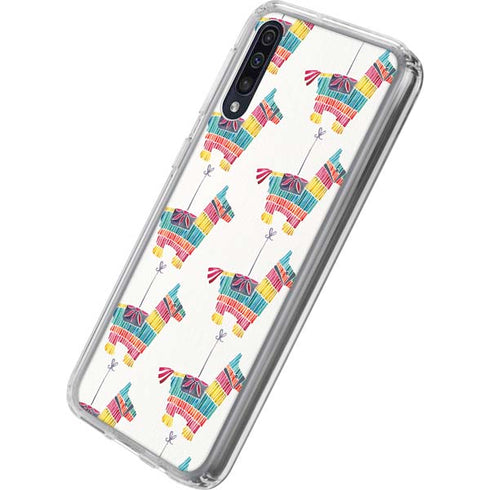 Cat Coq Llama Pinata Galaxy A50 Clear Case