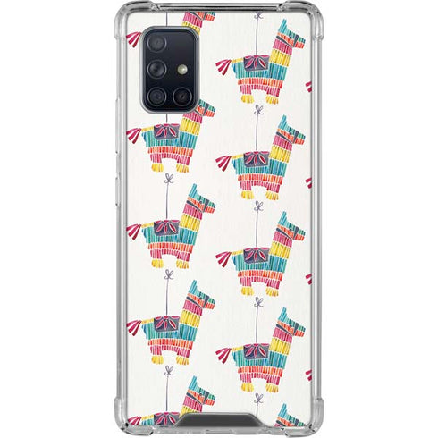 Cat Coq Llama Pinata Galaxy A71 5G Clear Case