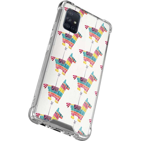 Cat Coq Llama Pinata Galaxy A71 5G Clear Case