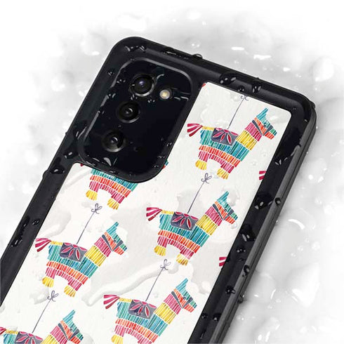 Cat Coq Llama Pinata Galaxy Note20 5G Waterproof Case