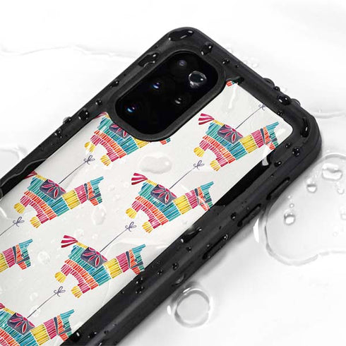 Cat Coq Llama Pinata Galaxy S20 Plus Waterproof Case