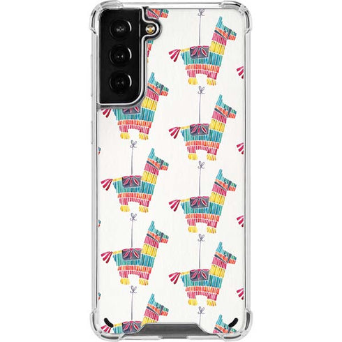 Cat Coq Llama Pinata Galaxy S21 Plus 5G Clear Case