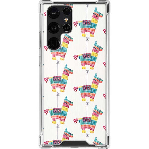 Cat Coq Llama Pinata Galaxy S22 Ultra Clear Case
