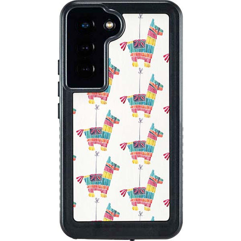 Cat Coq Llama Pinata Galaxy S23 Waterproof Case