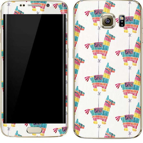Cat Coq Llama Pinata Galaxy S7 Edge Skin