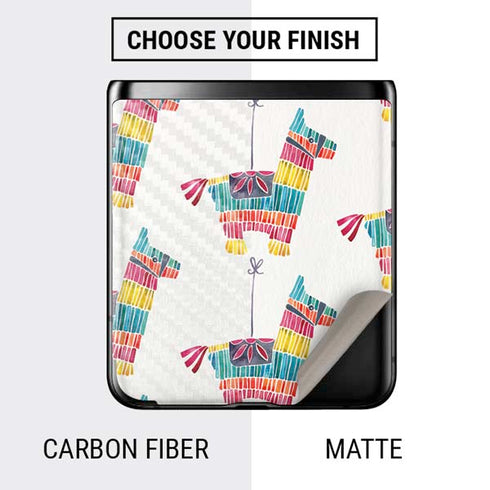 Cat Coq Llama Pinata Galaxy Z Flip Skin