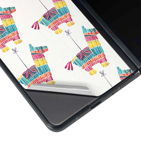 Cat Coq Llama Pinata Galaxy Z Fold4 5G Skin