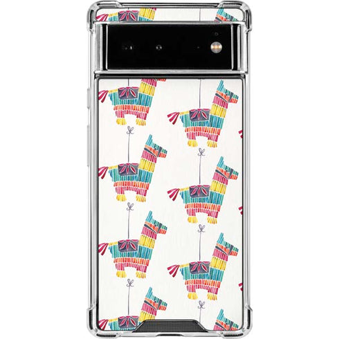 Cat Coq Llama Pinata Google Pixel 6 Clear Case