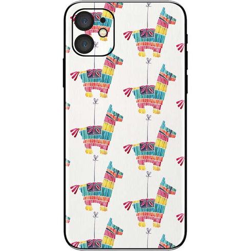 Cat Coq Llama Pinata iPhone 11 Skin
