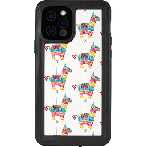 Cat Coq Llama Pinata iPhone 12 Pro Waterproof Case