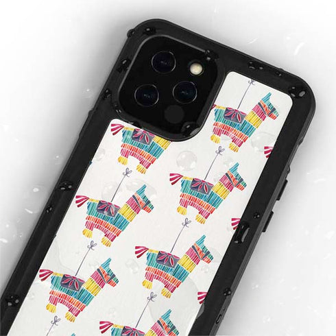 Cat Coq Llama Pinata iPhone 12 Pro Waterproof Case