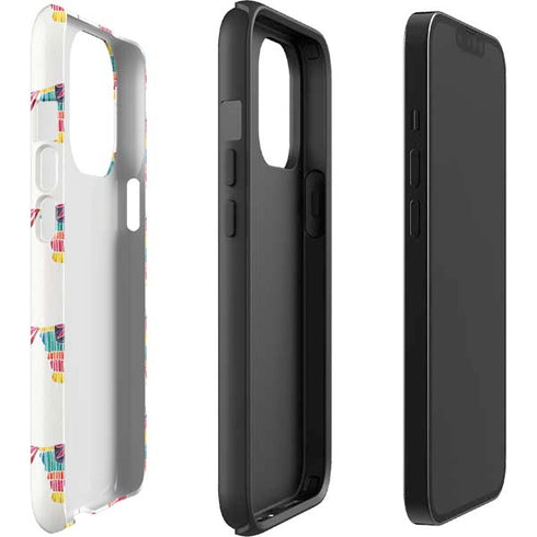 Cat Coq Llama Pinata iPhone 14 Pro Impact Case