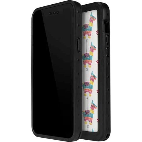 Cat Coq Llama Pinata iPhone 14 Pro Max Waterproof Case