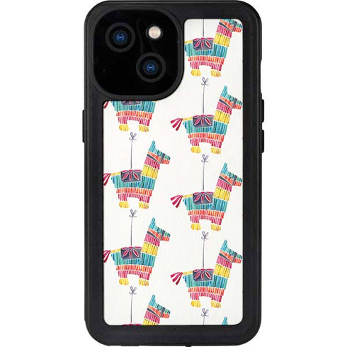 Llama Pinata by Cat Coq iPhone 15 Waterproof Case