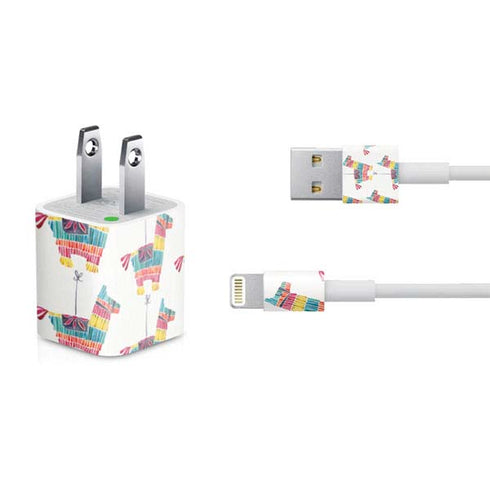 Cat Coq Llama Pinata iPhone Charger (5W USB) Skin