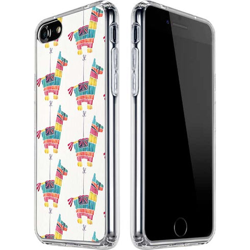 Cat Coq Llama Pinata iPhone SE (2nd & 3rd Gen) Clear Case