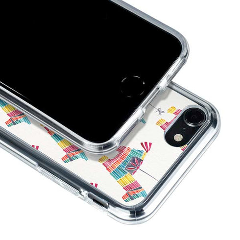 Cat Coq Llama Pinata iPhone SE (2nd & 3rd Gen) Clear Case