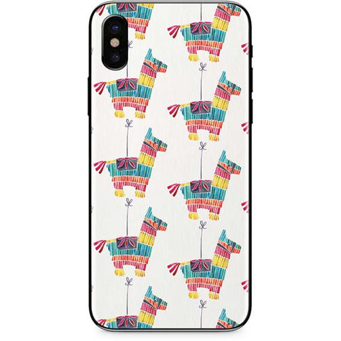 Cat Coq Llama Pinata iPhone X Skin