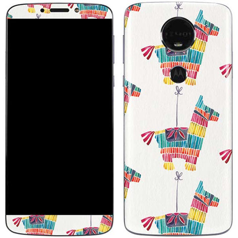 Cat Coq Llama Pinata Moto E5 Plus Skin