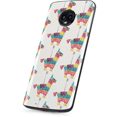 Cat Coq Llama Pinata Moto G6 Skin