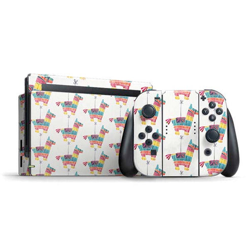 Cat Coq Llama Pinata Nintendo Switch Bundle Skin