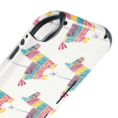 Cat Coq Llama Pinata Nintendo Switch Lite Skin