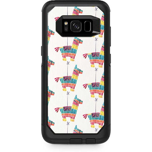 Cat Coq Llama Pinata Otterbox Commuter Galaxy Skin