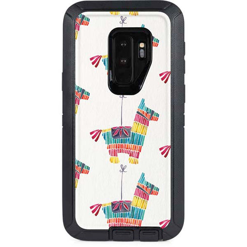Cat Coq Llama Pinata Otterbox Defender Galaxy Skin