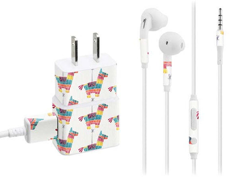 Cat Coq Llama Pinata Phone Charger Skin