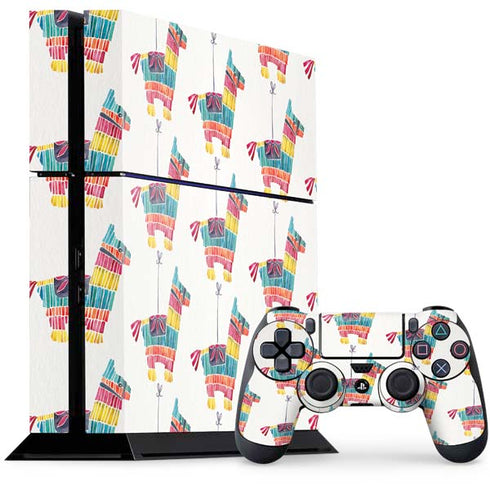 Cat Coq Llama Pinata PS4 Console and Controller Bundle Skin
