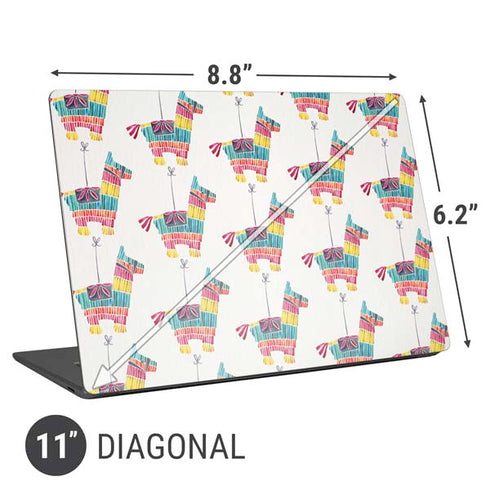 Cat Coq Llama Pinata Universal Laptop 11in (8.8 x 6.2in) Skin