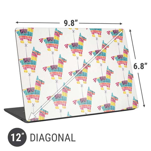 Cat Coq Llama Pinata Universal Laptop 12in (9.8 x 6.8in) Skin