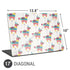 Cat Coq Llama Pinata Universal Laptop 17in (13.8 x 10in) Skin