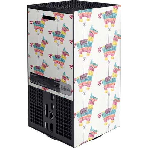 Cat Coq Llama Pinata Xbox Series X Console Skin
