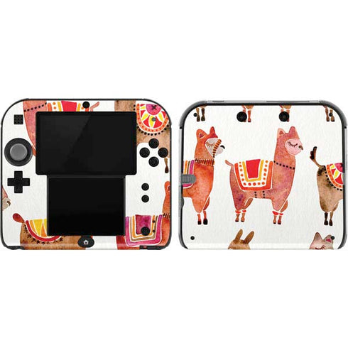 Cat Coq Alpacas Nintendo 2DS Skin